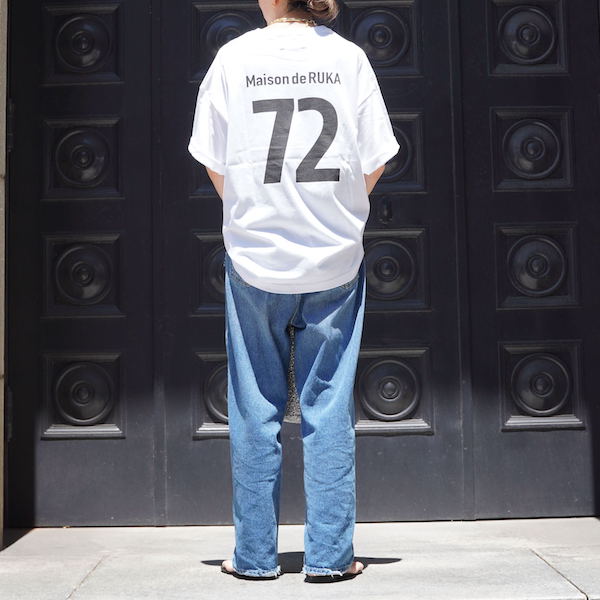 Maison de RUKA Back print T-sh 〔30%OFF〕
