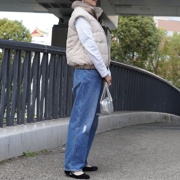 リバーシブルミンクファーベスト