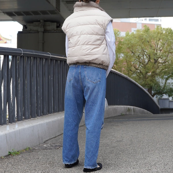 リバーシブルミンクファーベスト