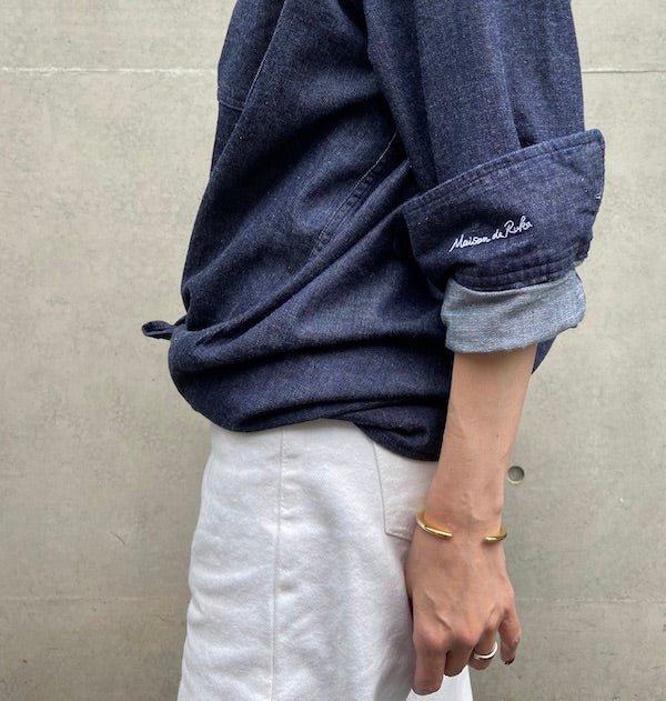 Maison de RUKA デニムシャツ