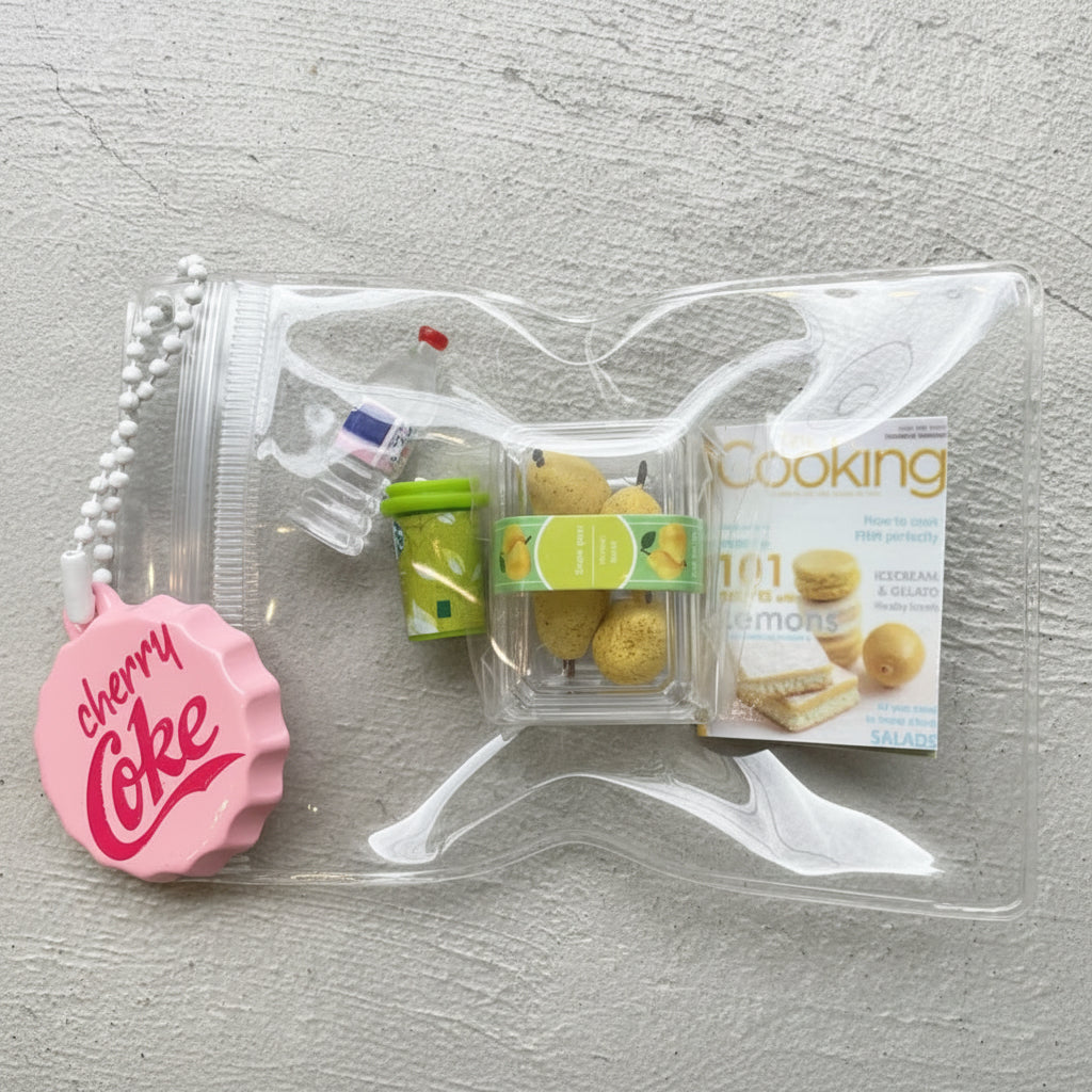 ミニチュアチャームセット ボトルキャップ