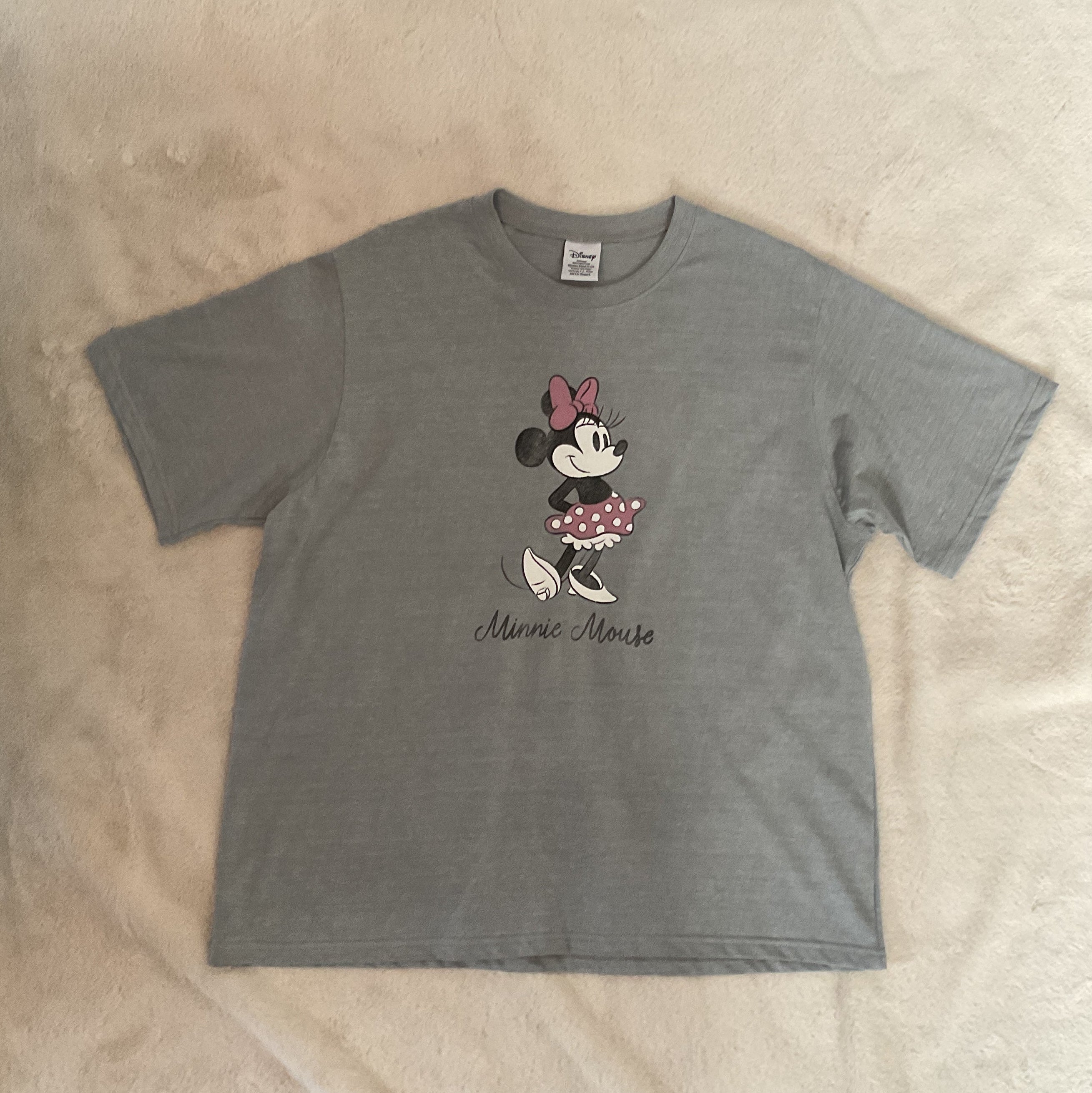 ミニーヴィンテージ風Tシャツ