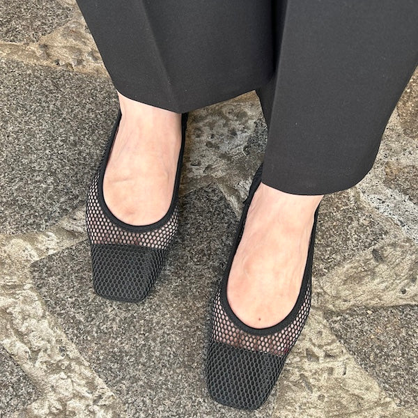 メッシュパンプス〔50%OFF〕