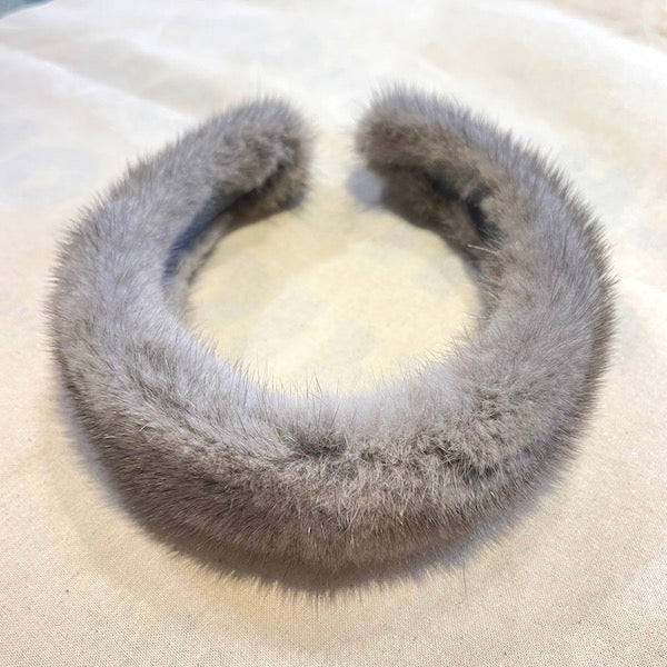 リアルミンクファーカチューシャ