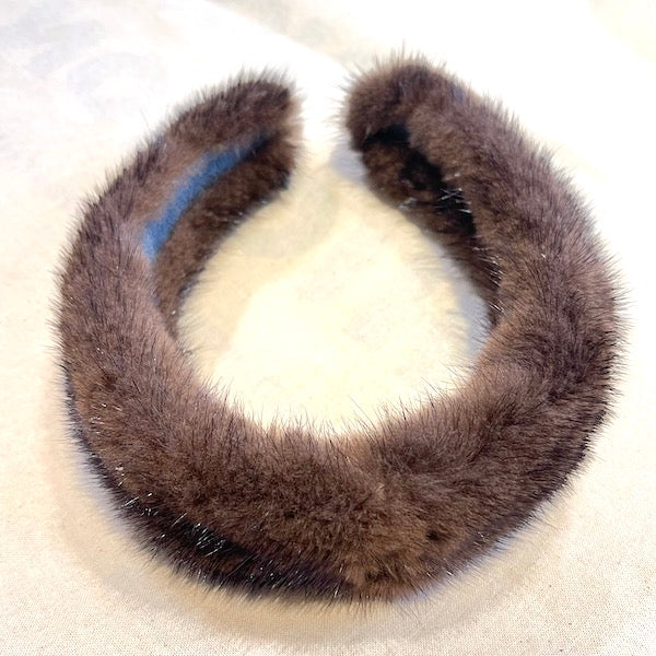 リアルミンクファーカチューシャ