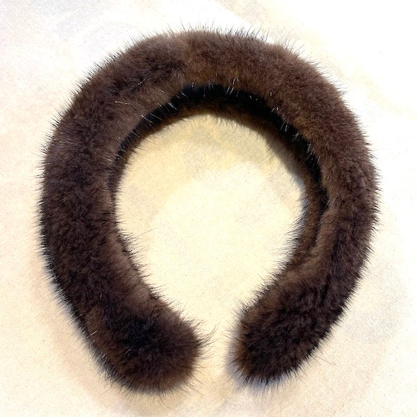 リアルミンクファーカチューシャ