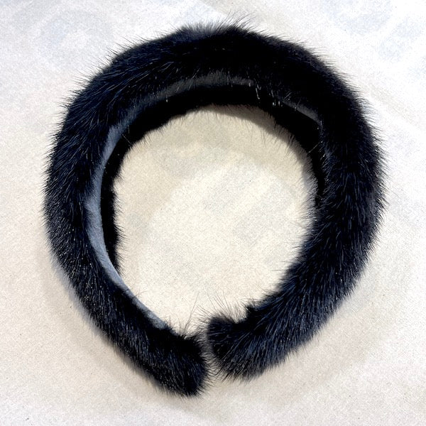 リアルミンクファーカチューシャ