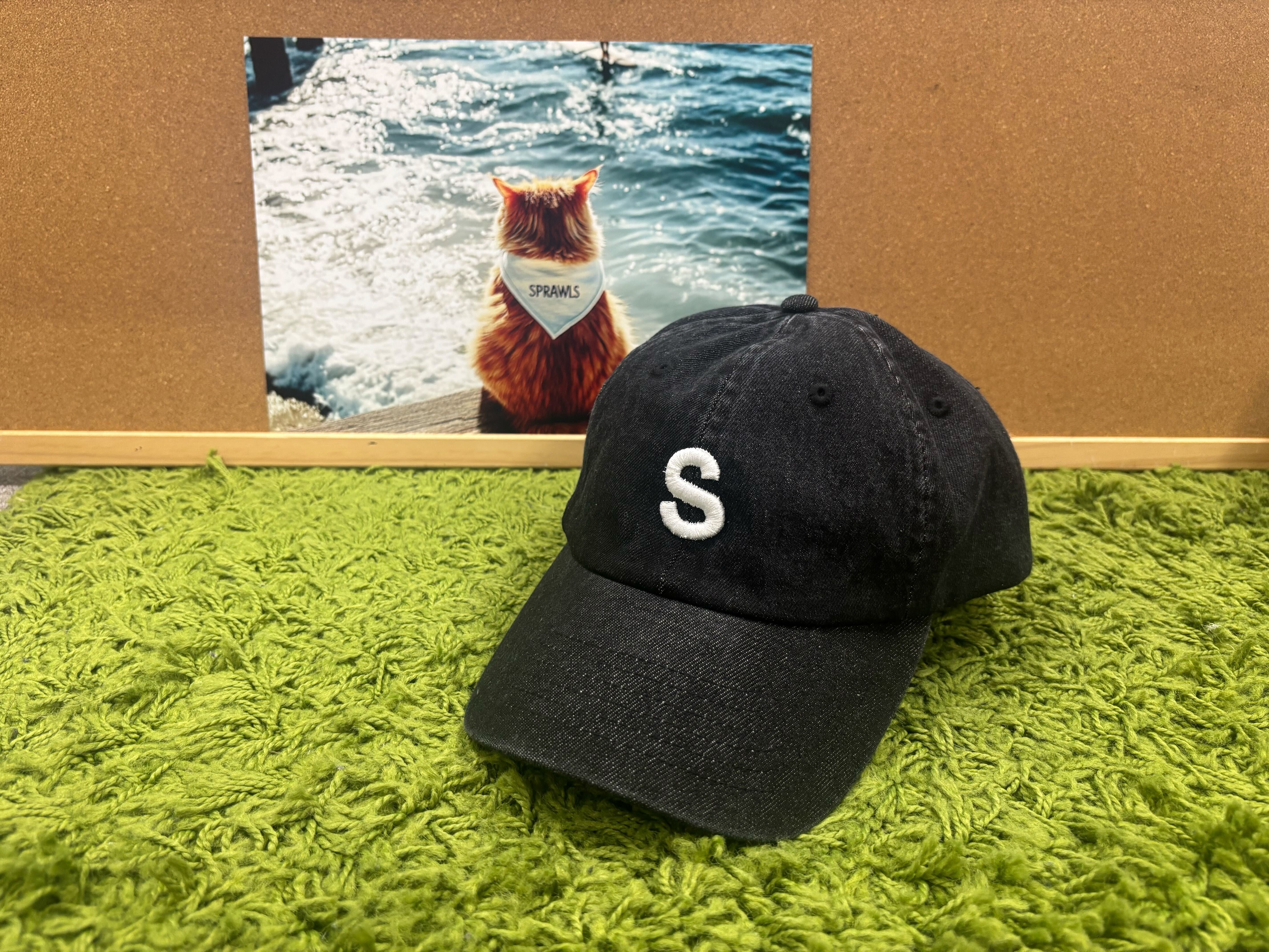 SPRAWLS S Embroidery Denim Cap SRC-259