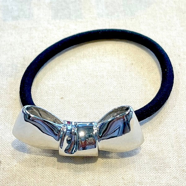 リボン付きヘアゴム