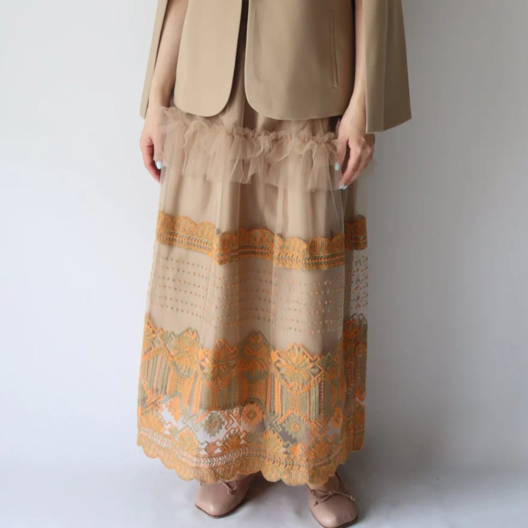 kittle ORIGINAL TULL SKIRT/K251-65088 〔50%OFF〕