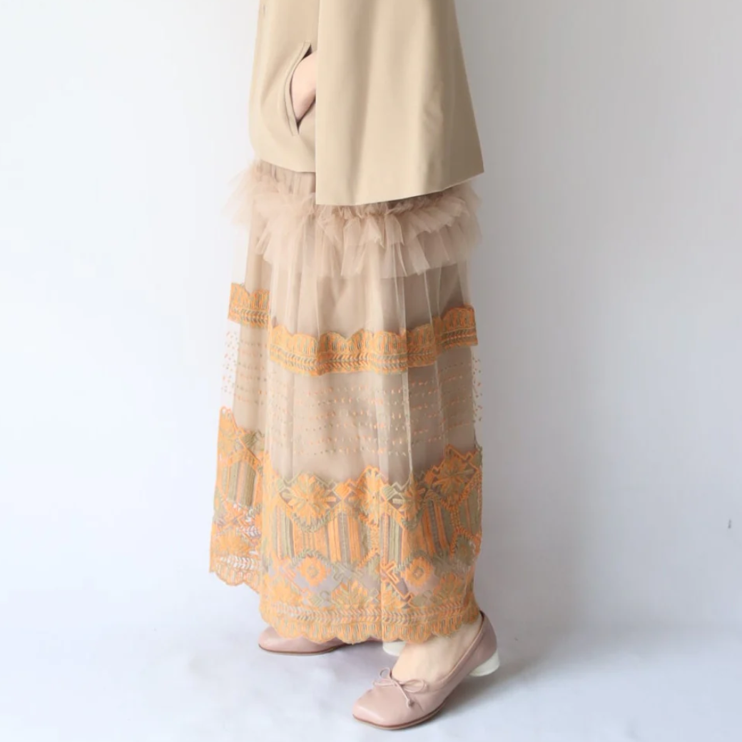kittle ORIGINAL TULL SKIRT/K251-65088 〔50%OFF〕