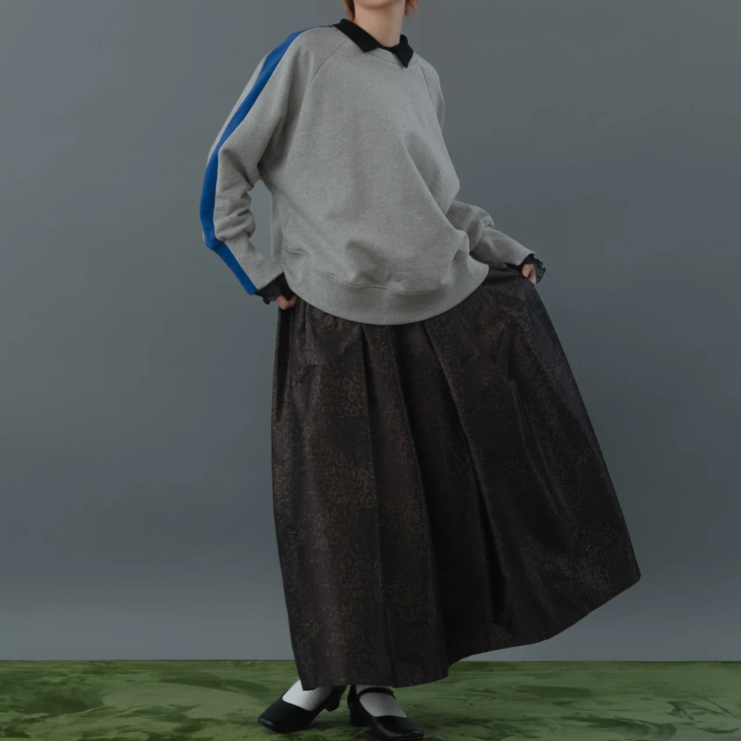 Kittle LEOPARD FLARE SKIRT/K256-65101