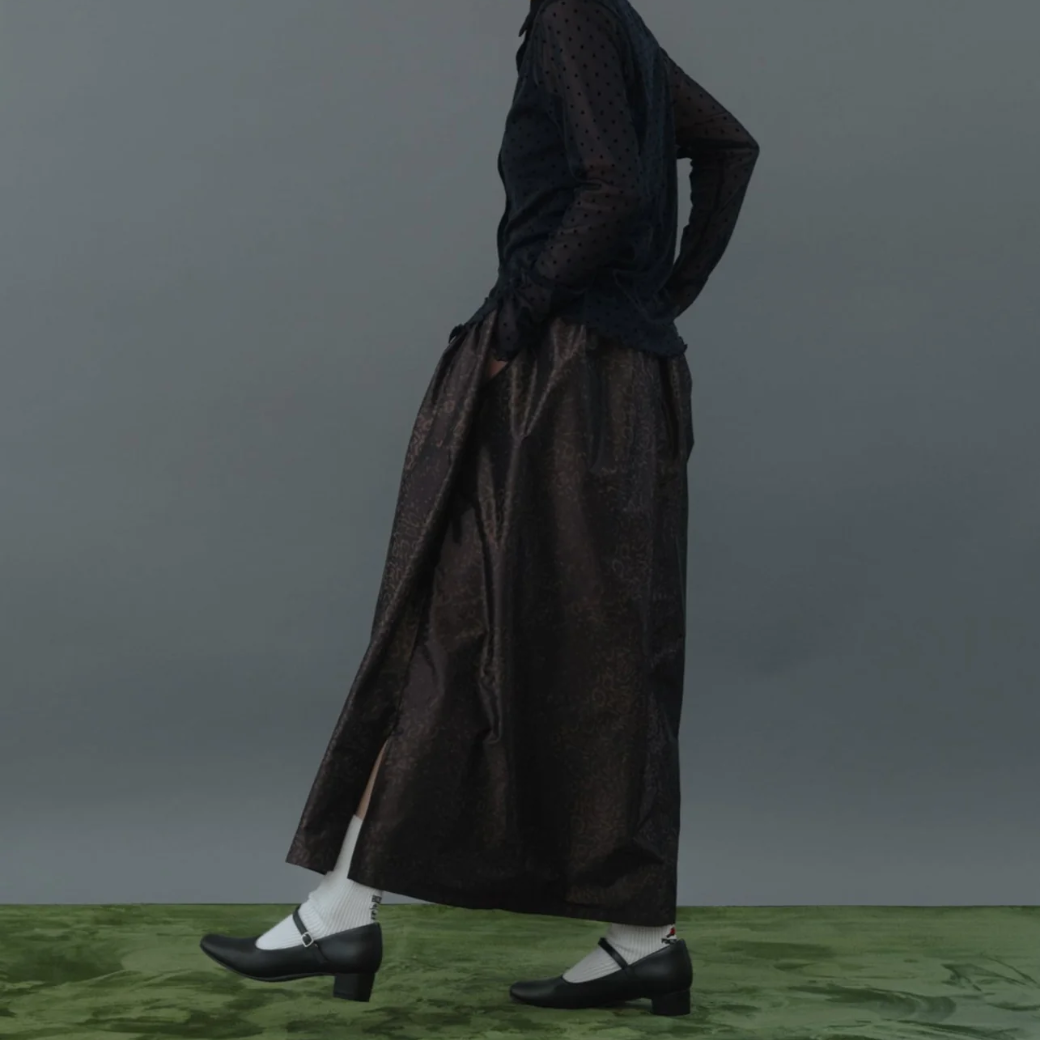 Kittle LEOPARD FLARE SKIRT/K256-65101