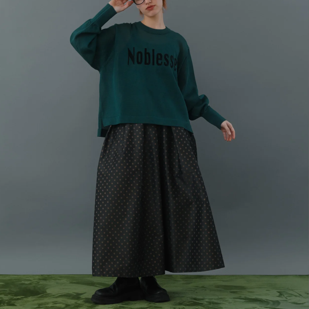 Kittle DOT FLARE SKIRT/K256-65101