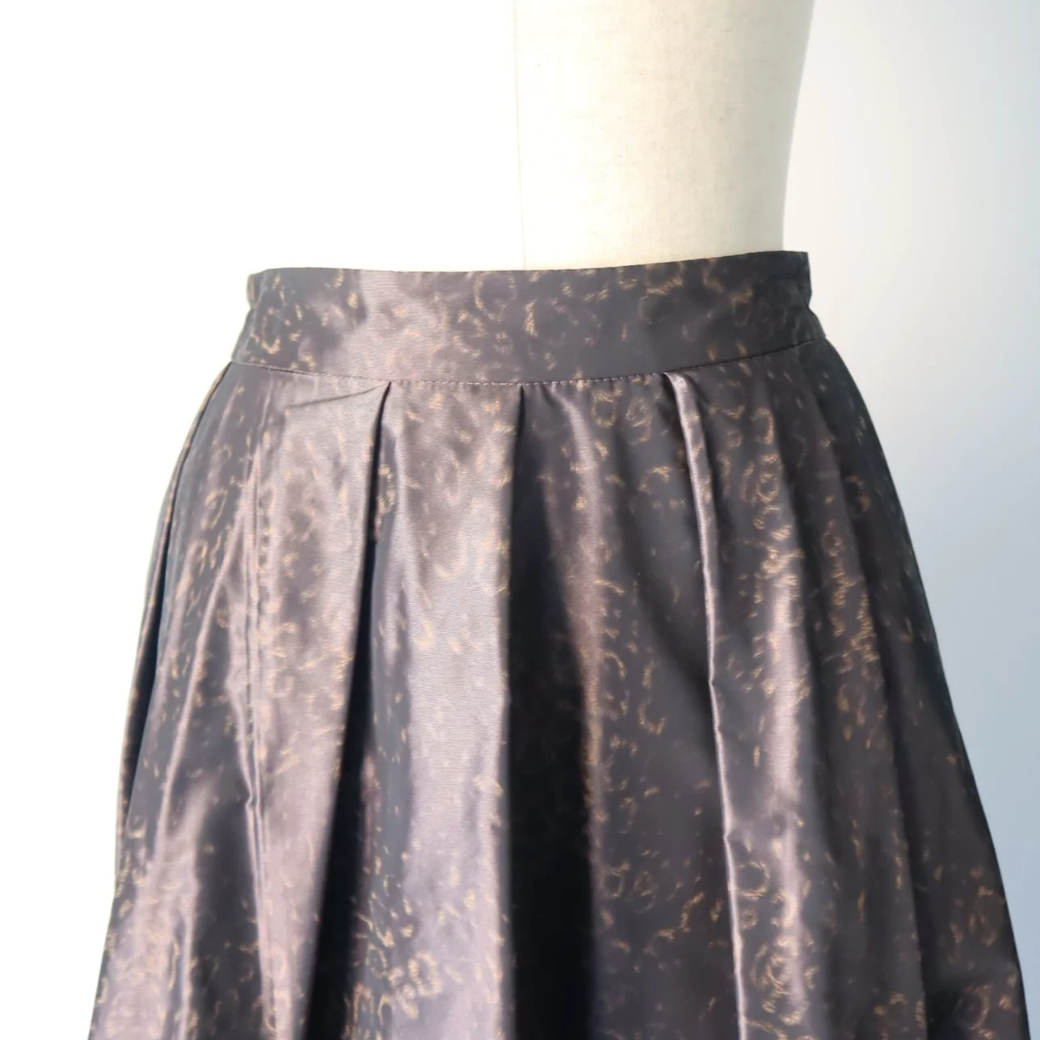 Kittle LEOPARD FLARE SKIRT/K256-65101