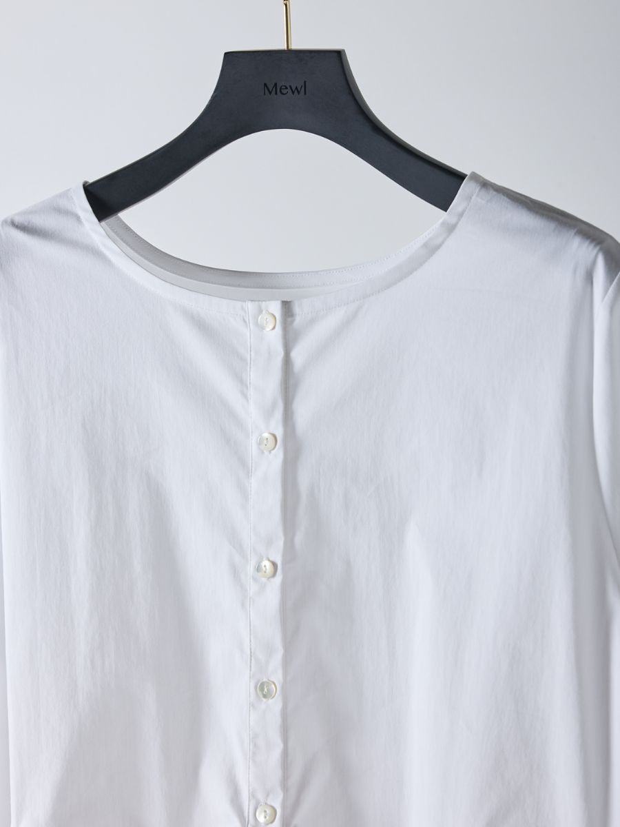 【予約販売】Mewl ペプラムフリル2WAY ブラウス M261-13005
