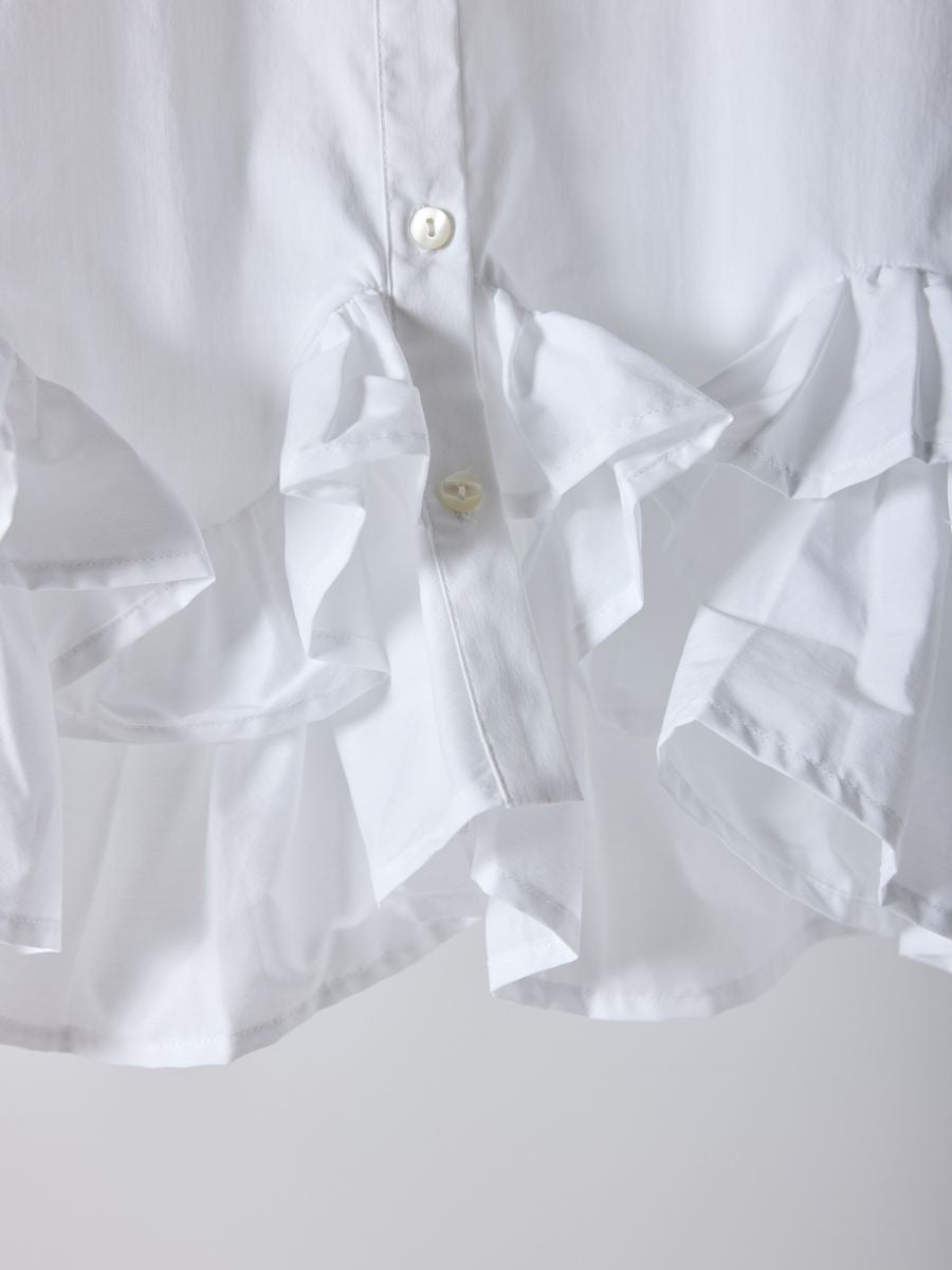 【予約販売】Mewl ペプラムフリル2WAY ブラウス M261-13005