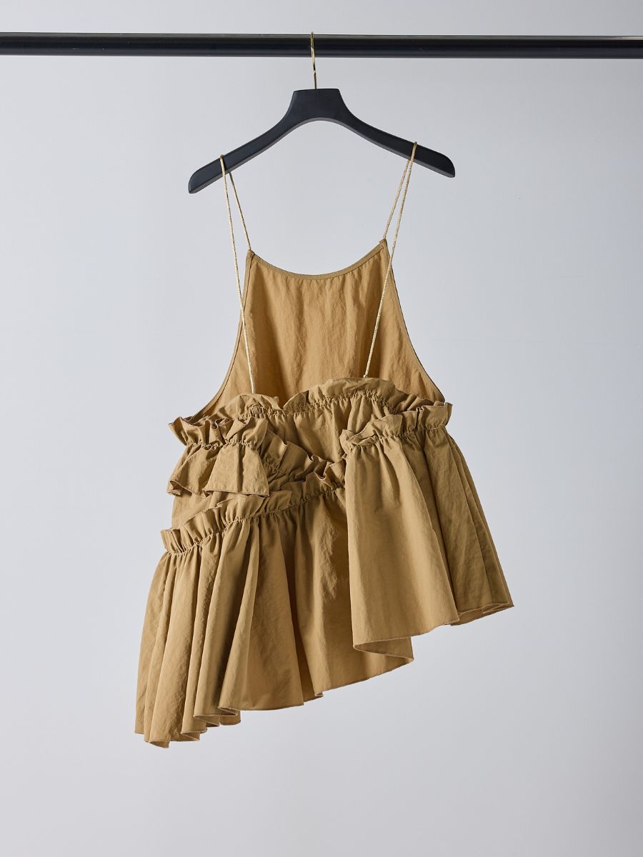 【予約販売】Mewl アシメティアードキャミ M261-13013