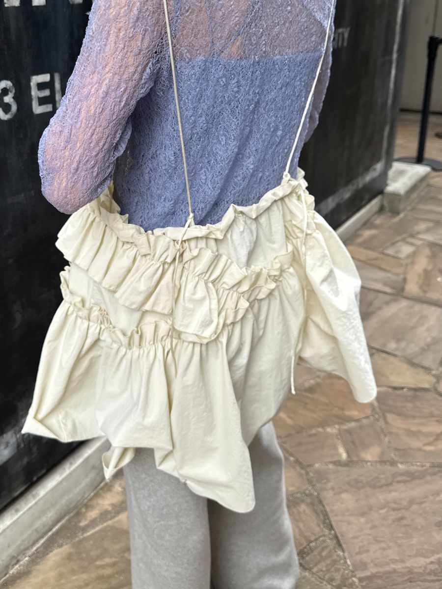 【予約販売】Mewl アシメティアードキャミ M261-13013