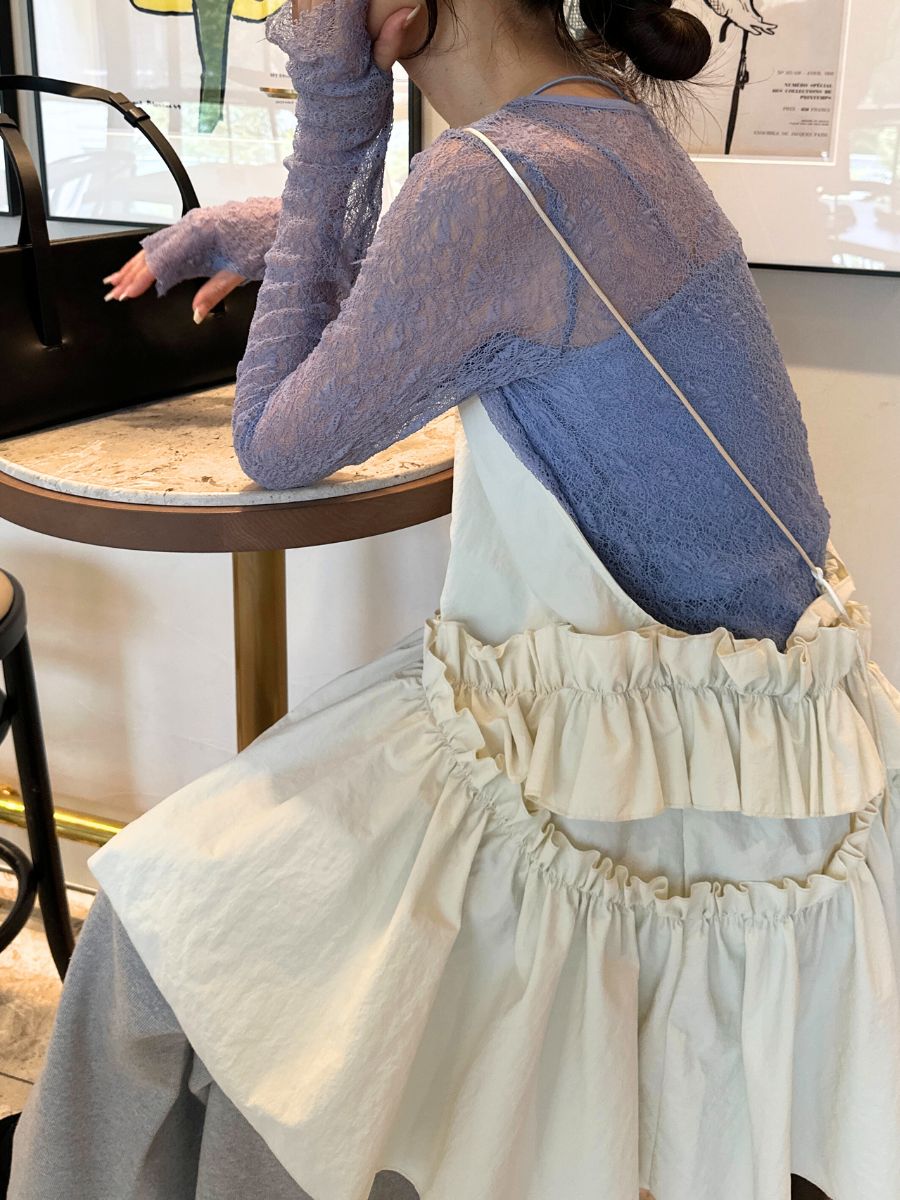 【予約販売】Mewl アシメティアードキャミ M261-13013