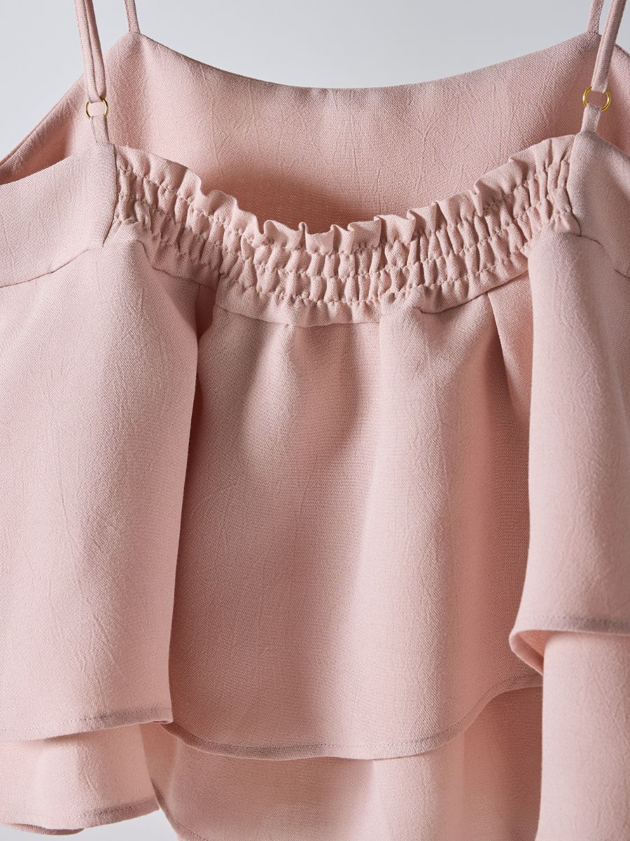 【予約販売】Mewl リネンライクキャミビスチェ M261-13015