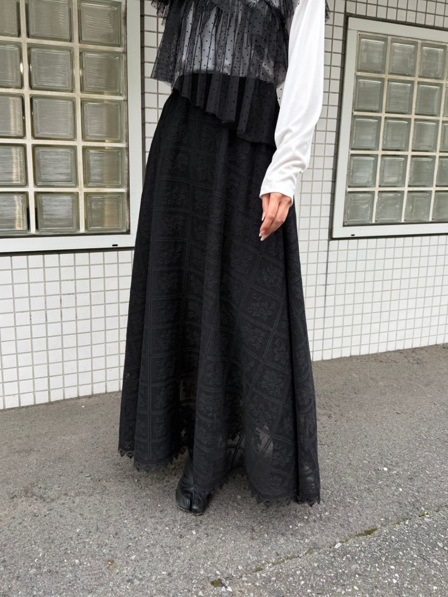 【予約販売】Mewl レースサーキュラーSK M261-23019