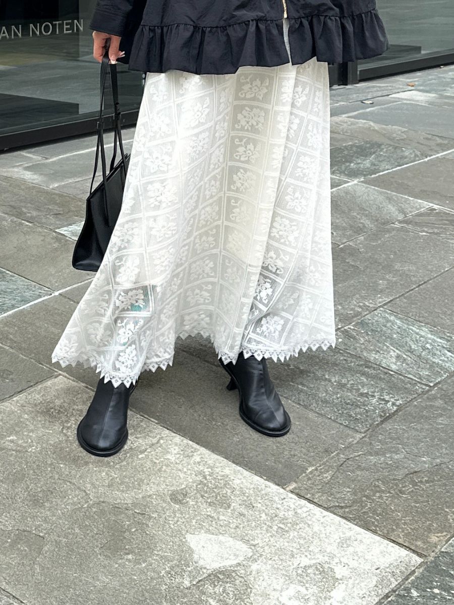 【予約販売】Mewl レースサーキュラーSK M261-23019