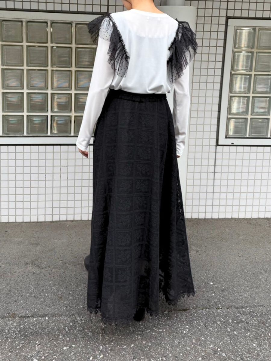 【予約販売】Mewl レースサーキュラーSK M261-23019