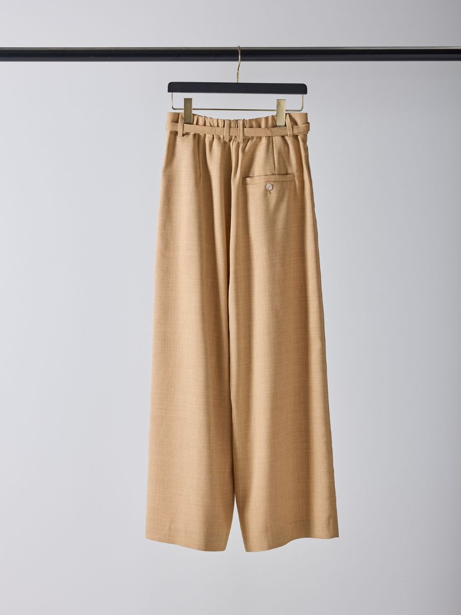 【予約販売】Mewl ベルト付きタックワイドPT M261-33003