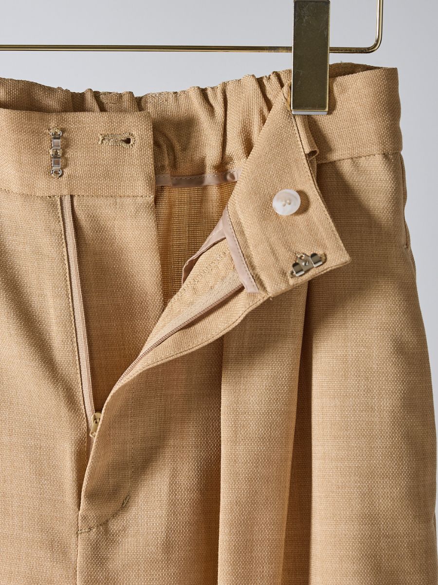 【予約販売】Mewl ベルト付きタックワイドPT M261-33003