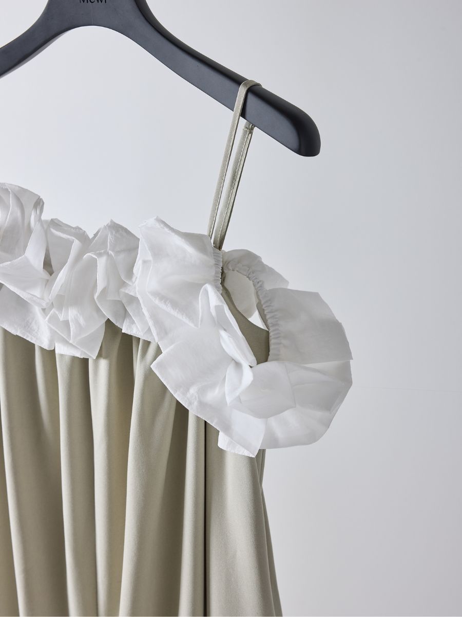 【予約販売】Mewl バブルフリルサロペット M261-33007