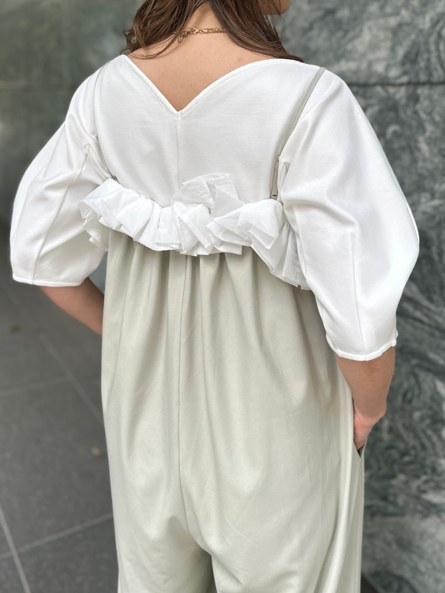 【予約販売】Mewl バブルフリルサロペット M261-33007