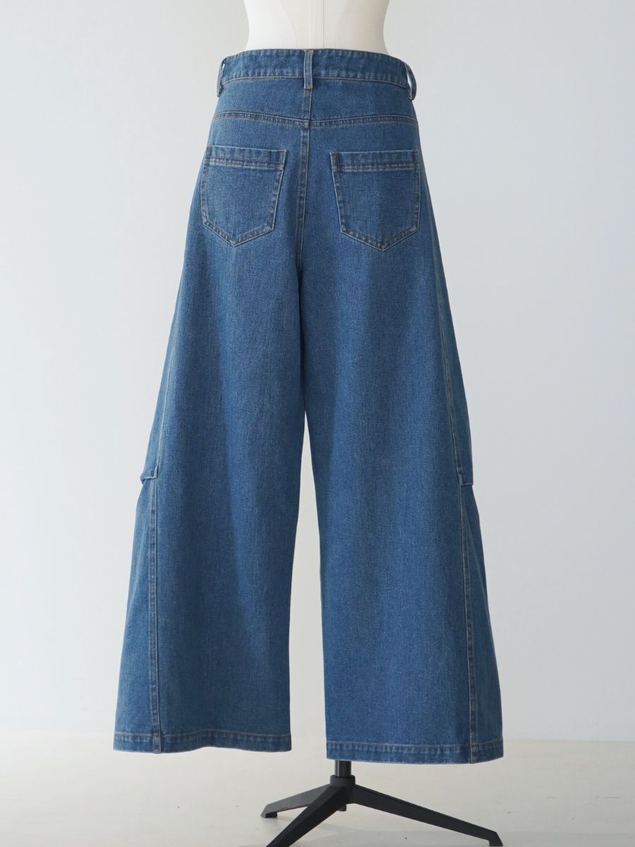 【予約販売】Mewl スーパーワイドデニム M261-33017