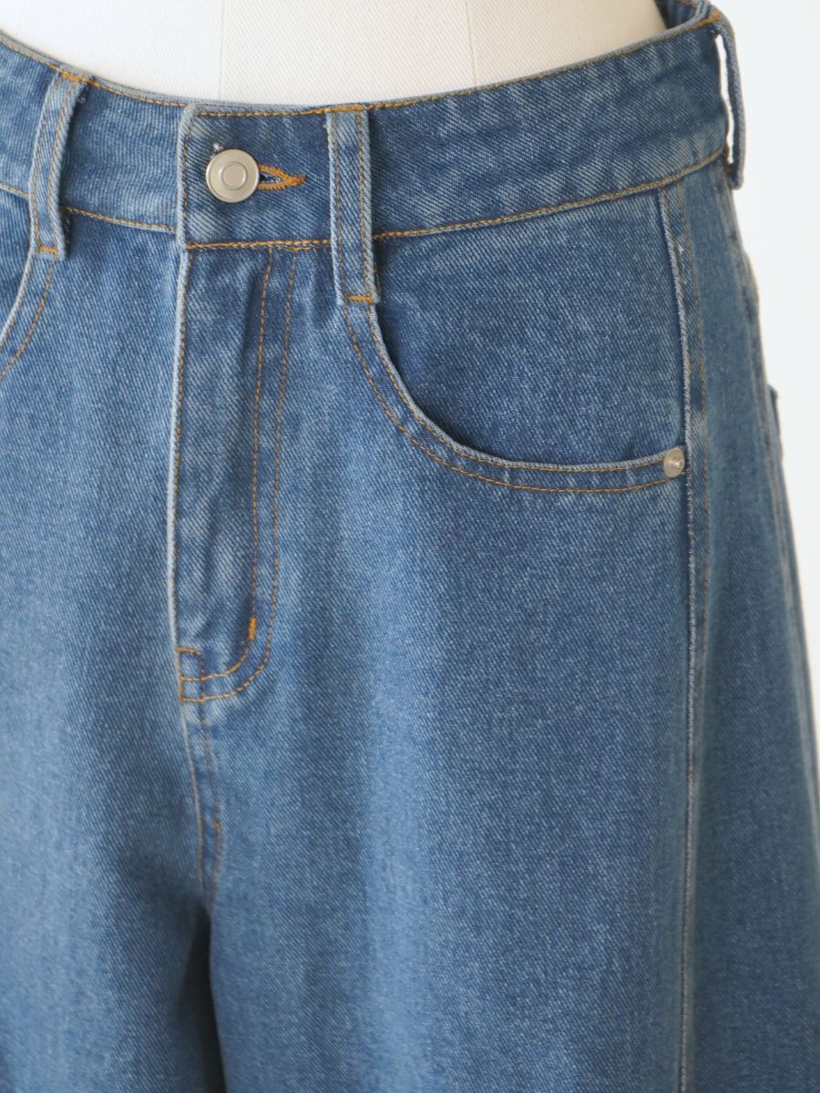 【予約販売】Mewl スーパーワイドデニム M261-33017