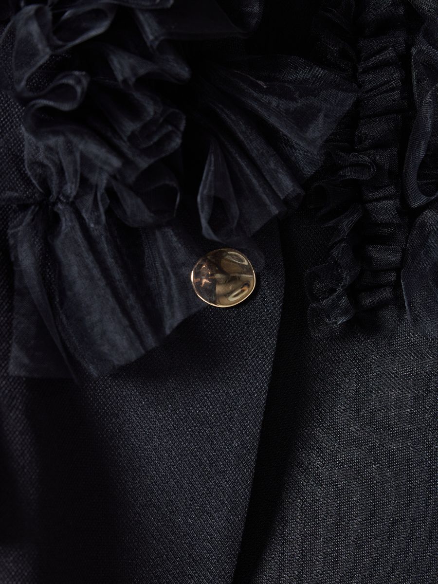 【予約販売】Mewl チュールフリルベスト M261-43001