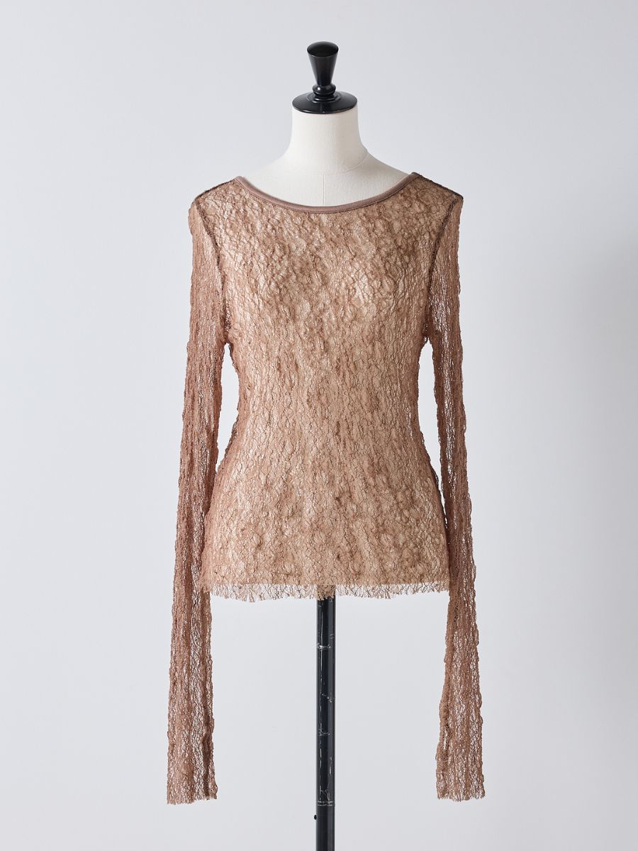 【予約販売】Mewl レースボートネックTOPS M261-83021