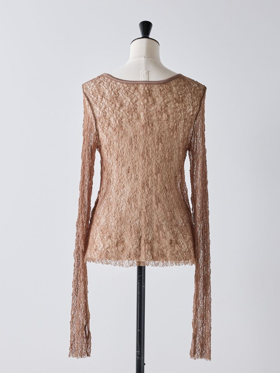 【予約販売】Mewl レースボートネックTOPS M261-83021