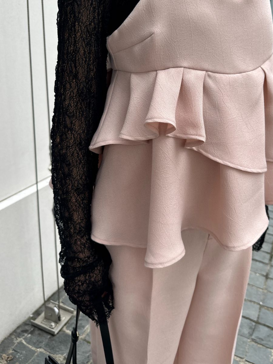 【予約販売】Mewl レースボートネックTOPS M261-83021