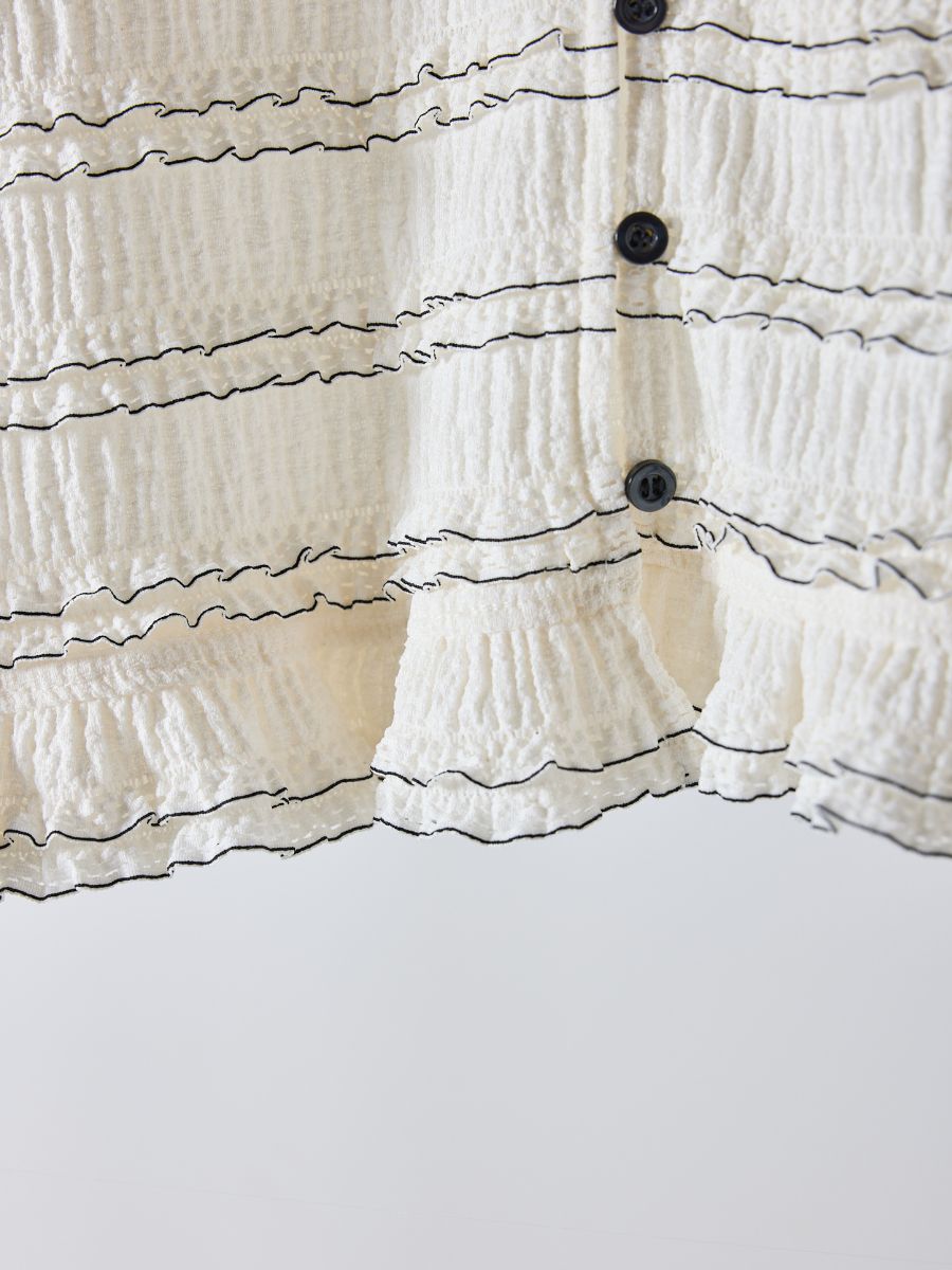 Mewl ミニフリル2WAYカーデ M261-83022