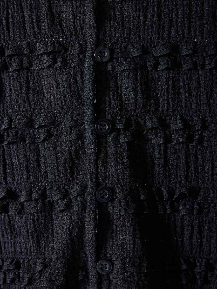 【予約販売】Mewl ミニフリル2WAYカーデ M261-83022