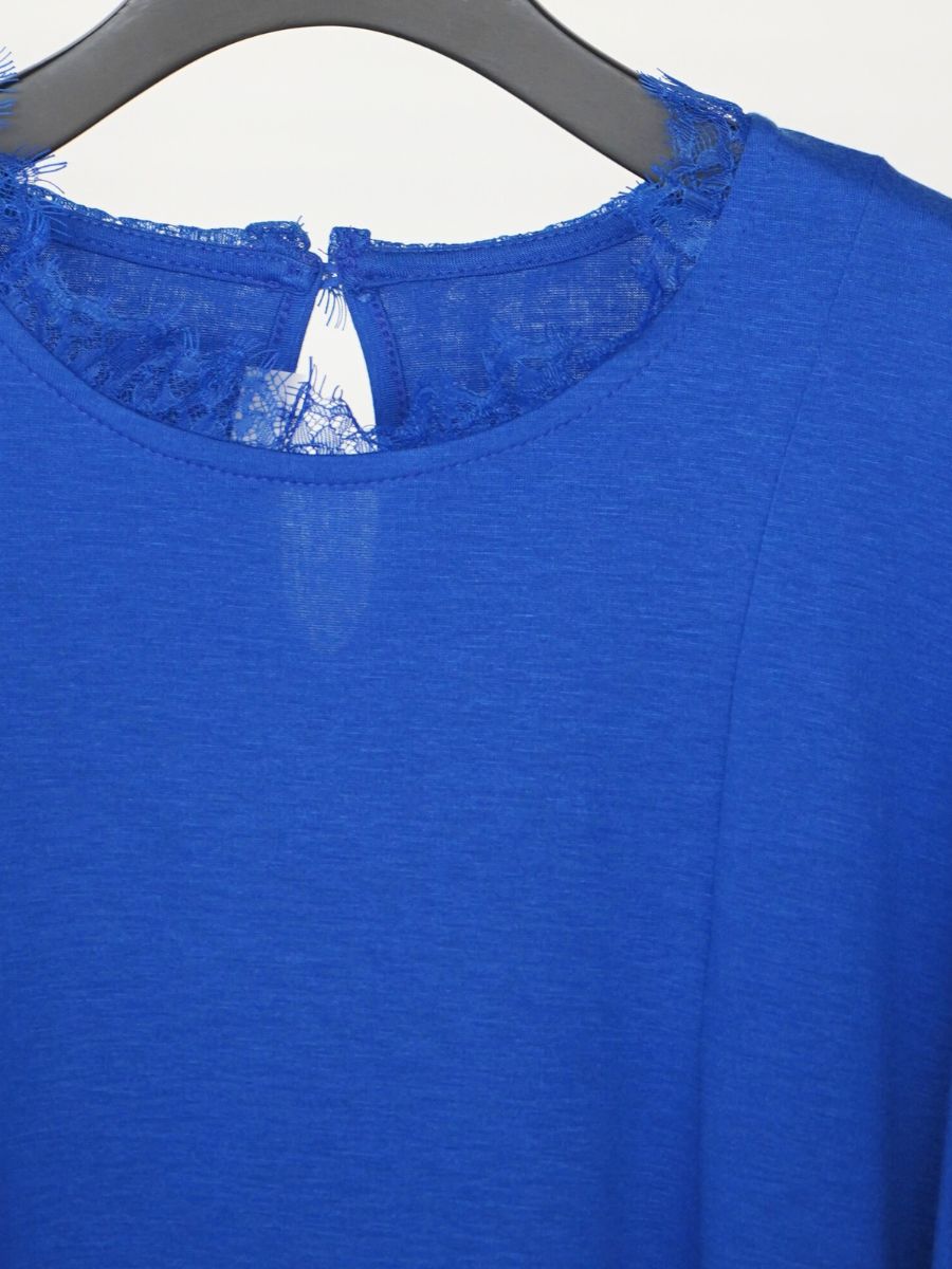 【予約販売】Mewl レースカラーフレアTOPS M261-83030