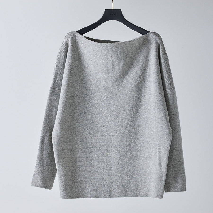 【予約販売】Mewl スウェットライクドルマンニット M261-93025