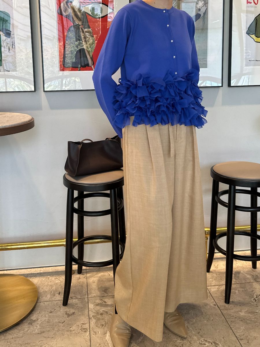 Mewl リボンフリンジカーデ M261-97027