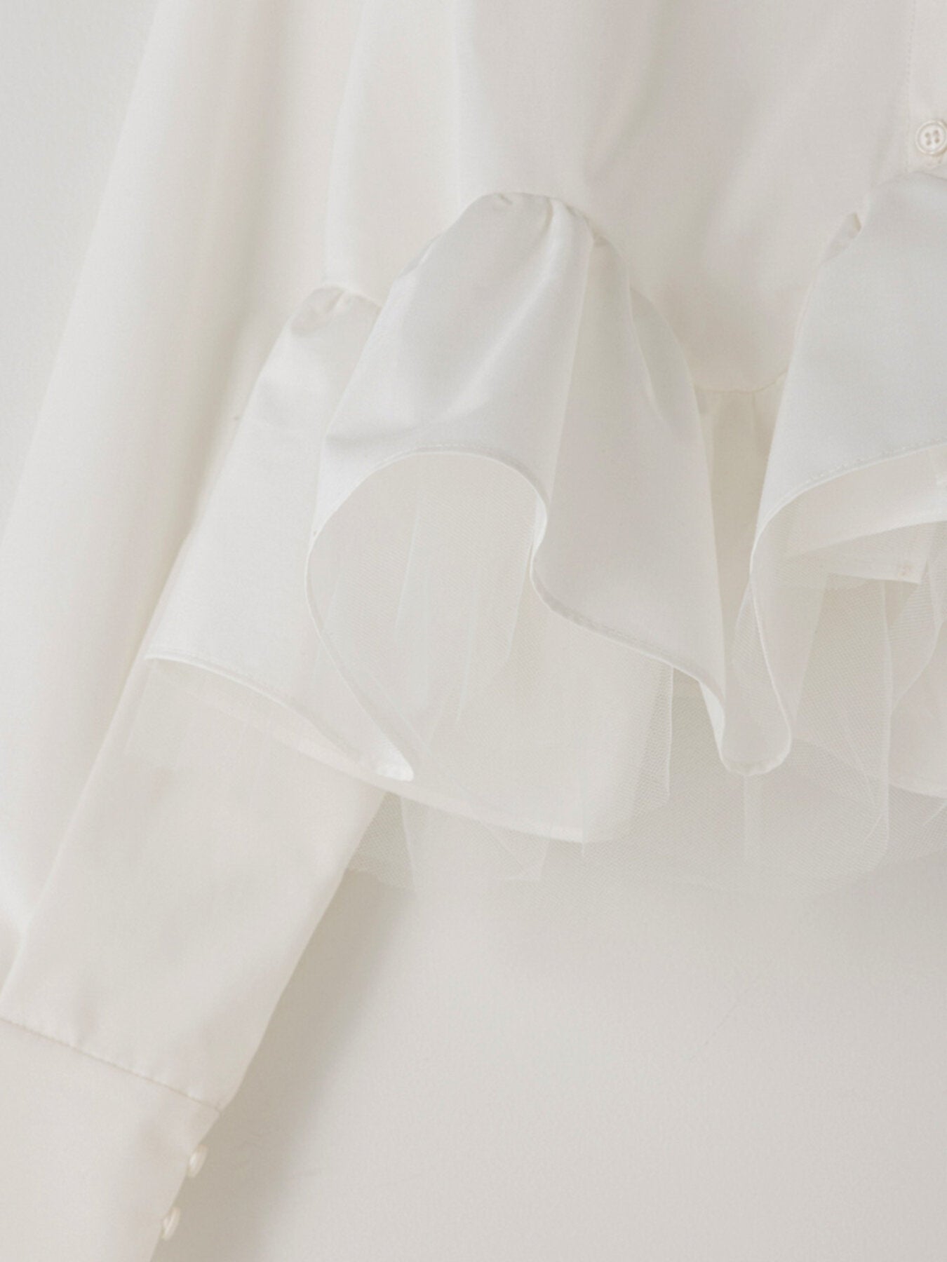 【予約販売】Mewl TULLE PEPLUM BL M264-18168