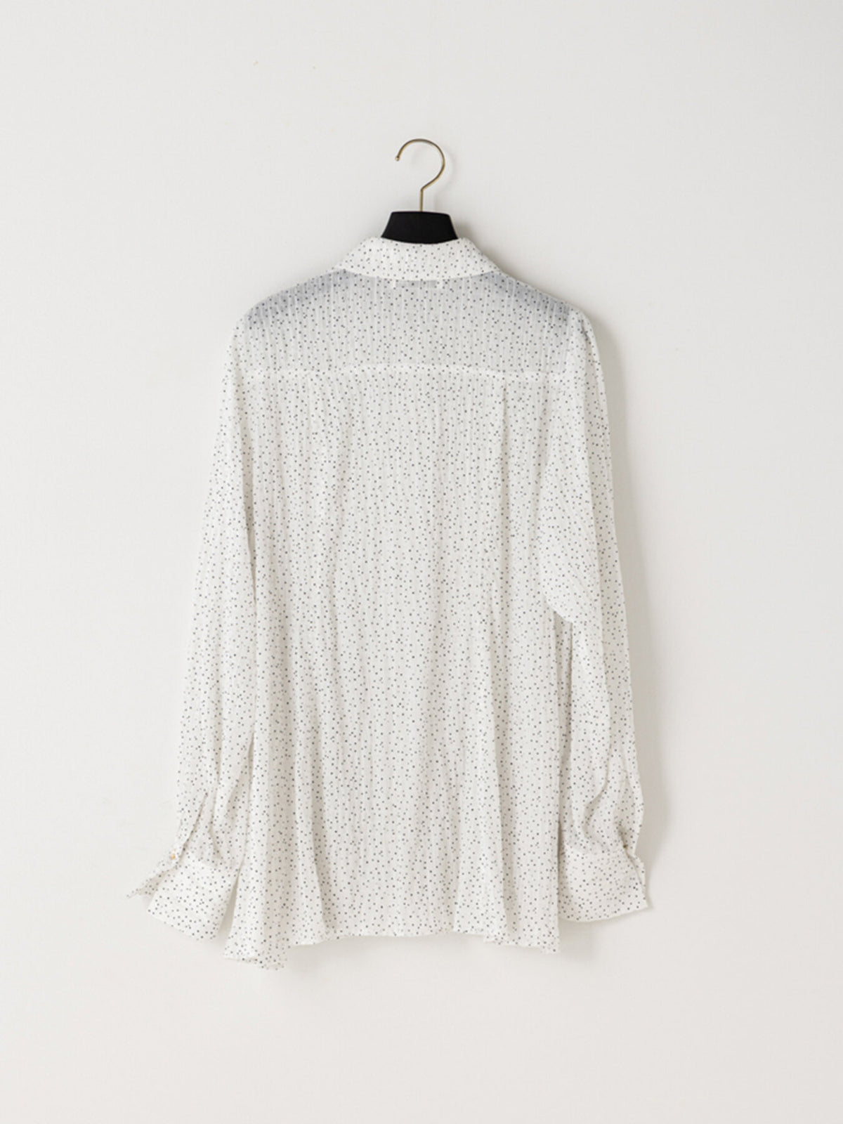 【予約販売】Mewl DOT SHEER SHIRT M264-18175