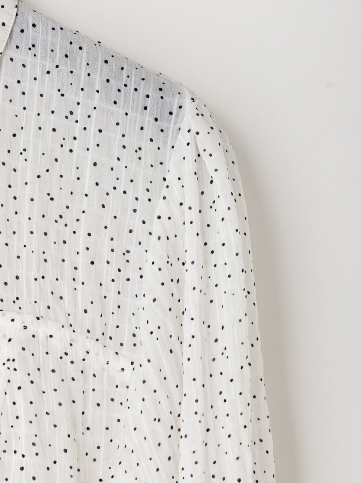 【予約販売】Mewl DOT SHEER SHIRT M264-18175