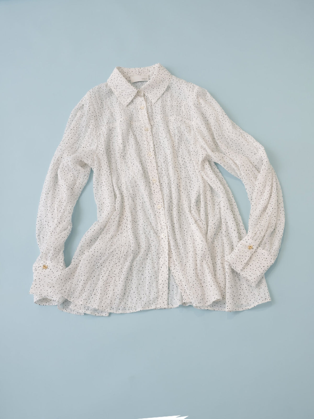 【予約販売】Mewl DOT SHEER SHIRT M264-18175