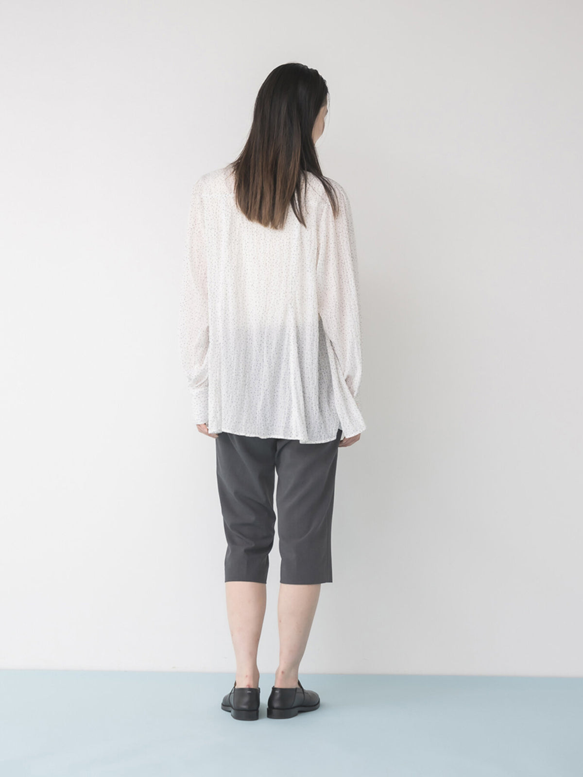 【予約販売】Mewl DOT SHEER SHIRT M264-18175
