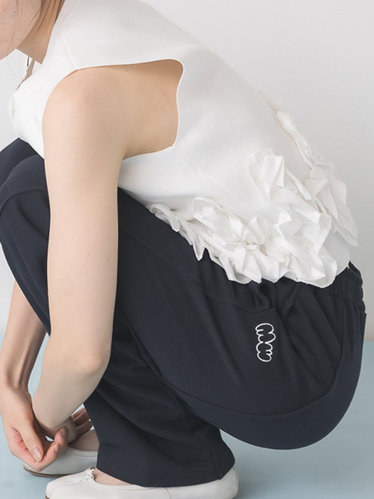 【予約販売】Mewl CURVY SWEAT PANTS M264-38193