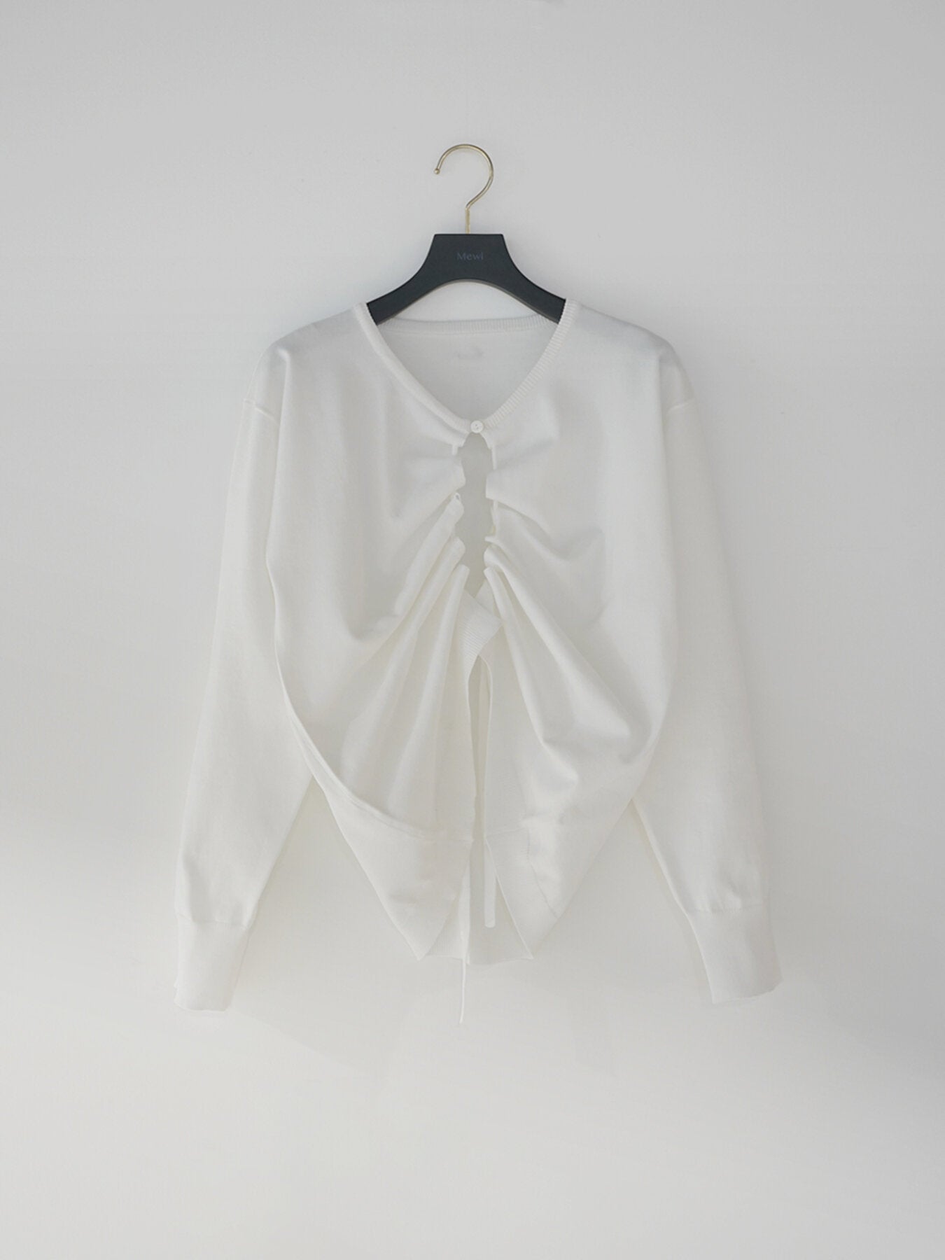 【予約販売】Mewl DRAWSTRING CARDIGAN M264-98184